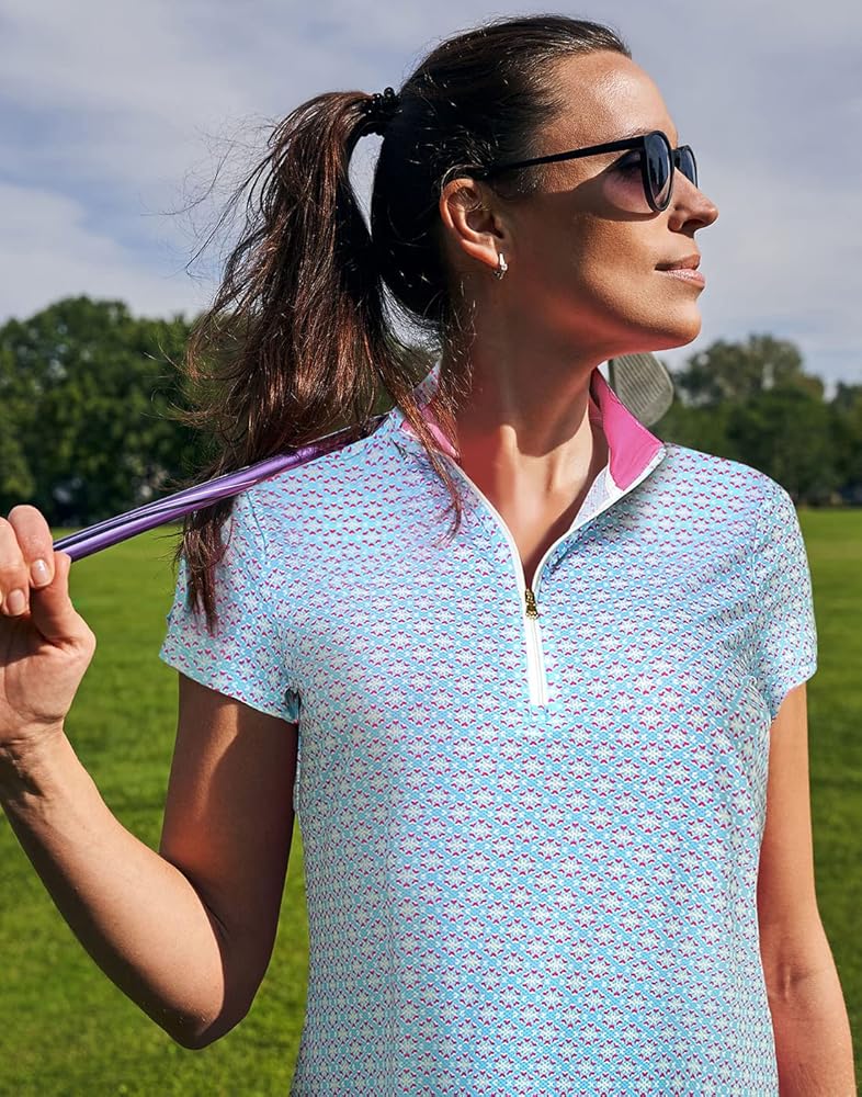 レディースウェア 1piu1uguale3 LADIES' POLO SPORTS BORDER LADIES (レディース) | 1PIU1UGUALE3